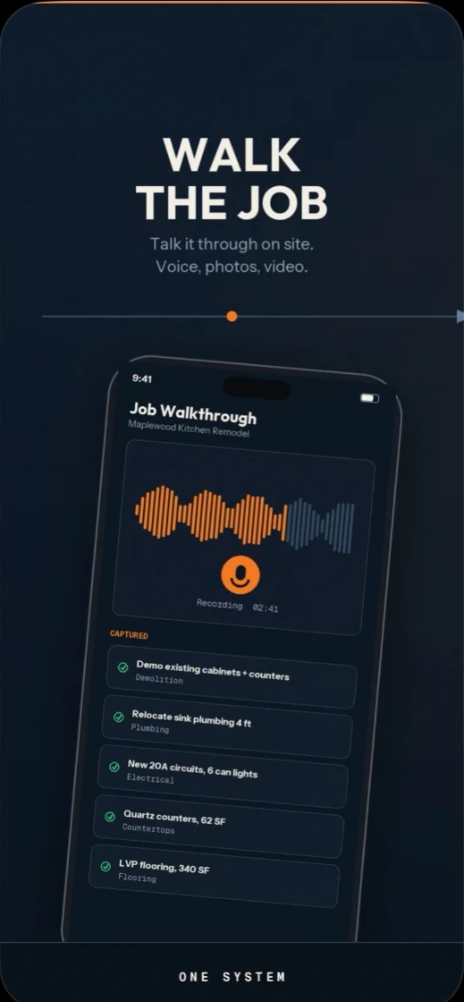 MyProvisions app screen 1